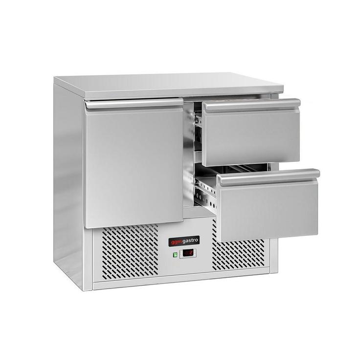 GGM Gastro | Koelwerkbank ECO - 1795x700mm - 1 deur & 2 |, Zakelijke goederen, Horeca | Keukenapparatuur, RVS Meubilair, Verzenden