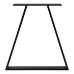 Stalen A/2 tafelpoot set van 2 meubelpoot 70x10x72 cm zwart, Verzenden, Nieuw