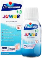 Davitamon Junior 1+ vloeibare vitamines framboos, Nieuw, Verzenden