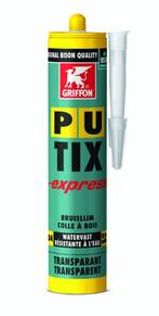 Griffon pu tix express d4 310 ml, transparant, koker, Nieuw, Verzenden