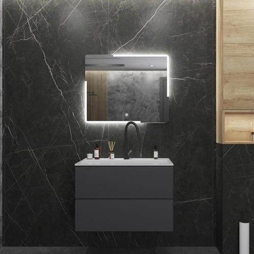 Badkamerspiegel BWS Liteem 90x70 cm Met LED, Doe-het-zelf en Verbouw, Sanitair, Bad, Nieuw, Ophalen of Verzenden