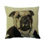 gobelin kussen aristo graaf engelse bulldog 45x45cm, Verzenden, Nieuw