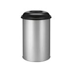 Vlamdovende papierbak 200 ltr - aluminiumgrijs/ Zwart, Huis en Inrichting, Verzenden, Nieuw