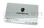 99763123100 Porsche Kaart om mistlamp los te laten. 997, Auto-onderdelen, Verlichting, Verzenden, Nieuw