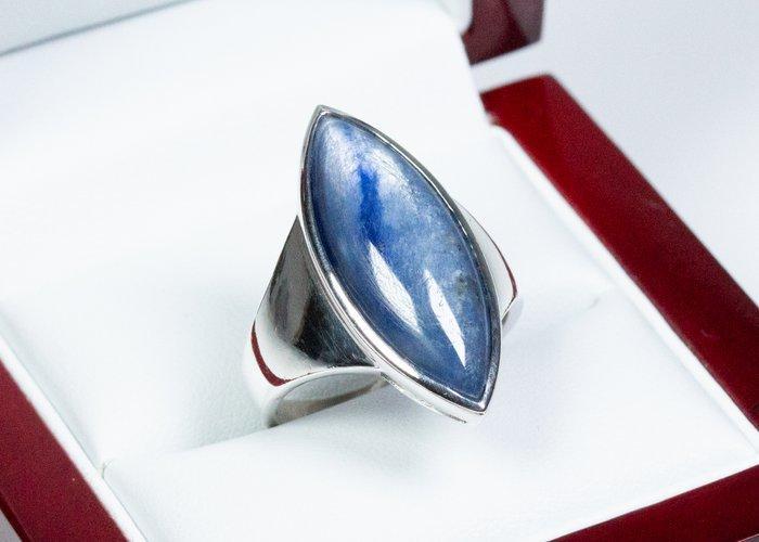 Zonder minimumprijs - Ring - 925 zilver - kyaniet, Sieraden, Tassen en Uiterlijk, Ringen