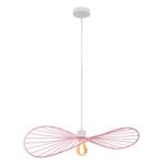 Moderne hanglamp roze, Jolinda, Huis en Inrichting, Nieuw, Ophalen of Verzenden, Modern, Metaal