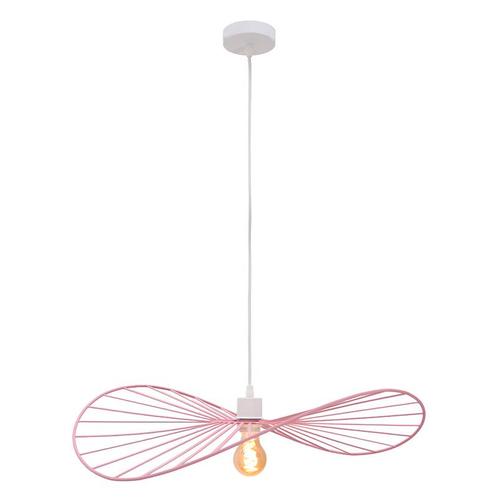 Moderne hanglamp roze, Jolinda, Huis en Inrichting, Lampen | Hanglampen, Nieuw, Metaal, 75 cm of meer, Ophalen of Verzenden