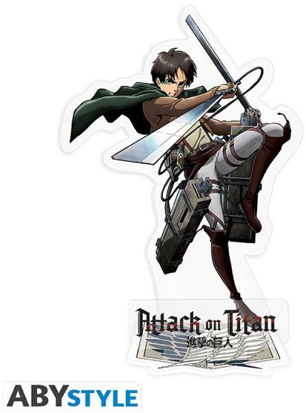 ABYstyle Attack on Titan Acryl Stand-S3 Eren (Diversen), Verzamelen, Poppetjes en Figuurtjes, Nieuw, Ophalen of Verzenden