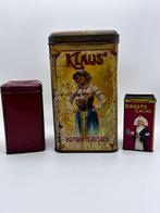 Klaus’s; Blooker’s; Droste - Blikken doos (3) - Tin -