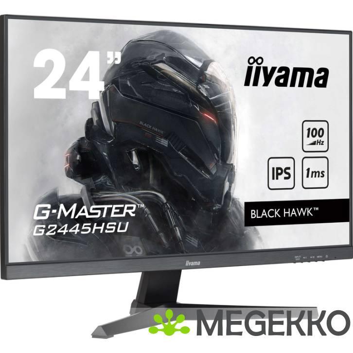 Iiyama G-Master G2445HSU-B2 24  Full HD 100Hz IPS Monitor, Computers en Software, Monitoren, Nieuw, Verzenden