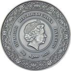 Ghana. 5 cedis 2021 Ix Chel - Goddesses of Health - Antique