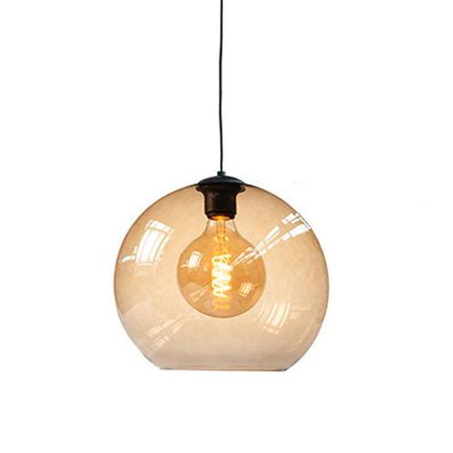 Highlight | Glazen lampenkap 20 cm | Goudkleurig glas, Huis en Inrichting, Lampen | Lampenkappen, 25 tot 50 cm, Rond, Overige kleuren