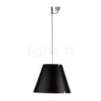 Luceplan Costanza Hanglamp, lampenkap dropzwart - ø¸40 cm, Verzenden, Nieuw