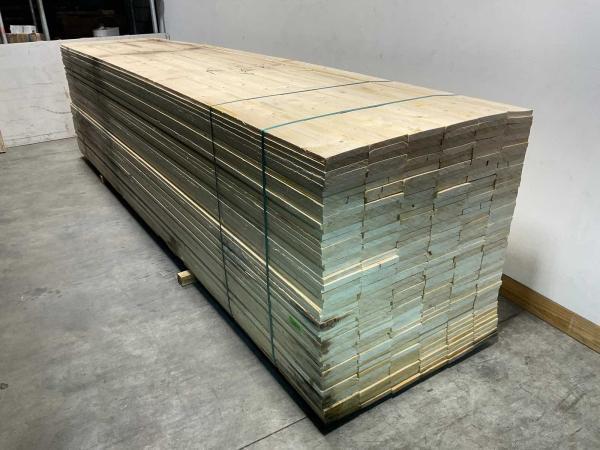 Veiling - 30x Vuren plank ruw 480x17,5x2,2cm, Doe-het-zelf en Verbouw, Hout en Planken, Nieuw