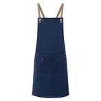 GGM Gastro | (6 stuks) KARLOWSKY | Slabbenschort |, Verzenden, Nieuw, Blauw, Schort