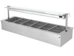 GGM Gastro | Bain-marie inbouw - 2,1m - 6x GN 1/1 - met |, Zakelijke goederen, Horeca | Meubilair en Inrichting, Verzenden, Nieuw in verpakking