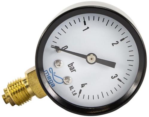 Manometer zandfilter drukmeter 0 - 4 bar (1/4), Tuin en Terras, Zwembad-toebehoren, Nieuw, Verzenden