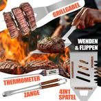 KESSER® Barbecuebestekset, 37-delig, van roestvrij staal, gr, Verzenden, Nieuw