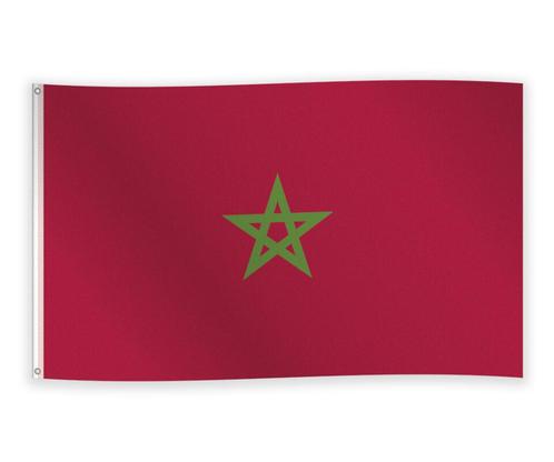 Vlag Marokko 1,5m, Hobby en Vrije tijd, Feestartikelen, Nieuw, Verzenden