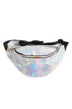 Grote Holografische Zilver Heuptas Breed Slang Fanny Pack Tw, Ophalen of Verzenden, Nieuw, Overige typen