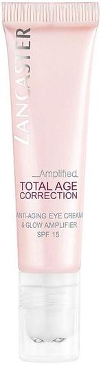 LANCASTER TOTAL AGE CORRECTION ANTI-AGING EYE CREAM & GLOW.., Sieraden, Tassen en Uiterlijk, Uiterlijk | Gezichtsverzorging, Verzenden