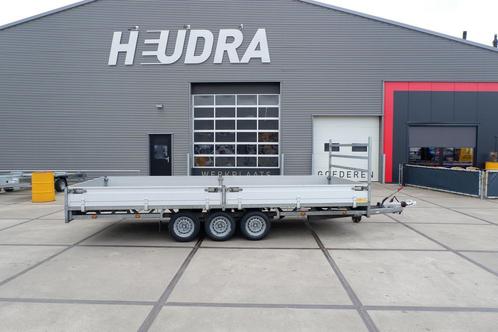 Gebruikte Hulco plateauwagen 3500kg tridemas 502x203cm, Auto diversen, Aanhangers en Bagagewagens, Gebruikt, Ophalen