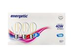 Veiling - 20x  Energetic A60 Clear LED E27 4000K 4,6W 3-Pack, Huis en Inrichting, Lampen | Overige, Nieuw