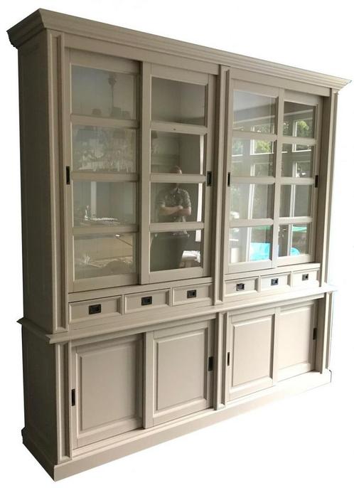Buffetkast beige Utrecht 260 x 240cm, Huis en Inrichting, Kasten | Buffetkasten, Ophalen of Verzenden