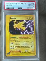 Pokémon - 1 Graded card - zapdos aquapolis - PSA 10, Hobby en Vrije tijd, Verzamelkaartspellen | Pokémon, Nieuw