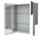 Spiegelkast Allibert Oslo 60 cm Grijs, Ophalen of Verzenden, Nieuw, Overige typen