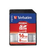 Verbatim SDHC geheugenkaart / 16GB, Audio, Tv en Foto, Fotografie | Geheugenkaarten, Nieuw, Ophalen of Verzenden