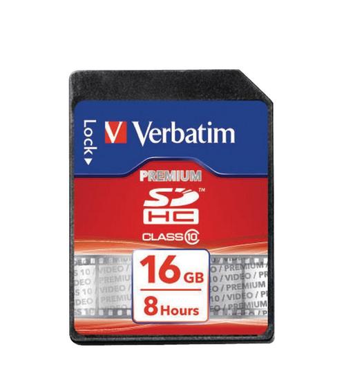 Verbatim SDHC geheugenkaart / 16GB, Audio, Tv en Foto, Fotografie | Geheugenkaarten, Ophalen of Verzenden
