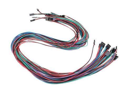 70cm 2pin Female-Female kabels - 5 stuks, Hobby en Vrije tijd, Elektronica-componenten, Verzenden