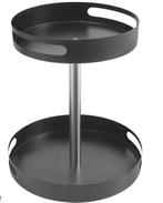 Roterend kruidenrek van staal – 2-laags organizer, Verzenden, Nieuw