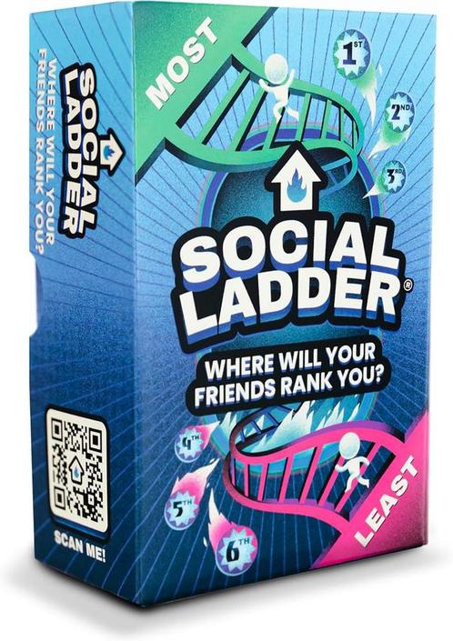 Social Ladder | Hot House Games - Kaartspellen, Hobby en Vrije tijd, Gezelschapsspellen | Kaartspellen, Nieuw, Verzenden