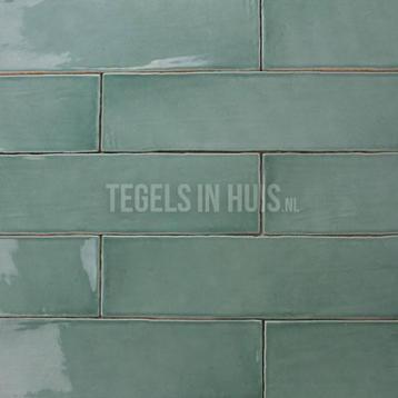 Equipe wandtegel masia jade groen glans 7,5x30cm beschikbaar voor biedingen