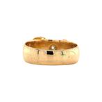 Gouden ring met diamant 18 krt, Ophalen of Verzenden, Nieuw