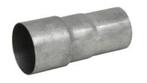 Drietraps verloop 89/80/76mm Universeel STAAL 3,50 inch (89m, Auto-onderdelen, Uitlaatsystemen, Verzenden, Nieuw