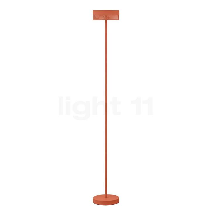 Hell Mesh Batterij Vloerlamp LED, peach - 120 cm, Huis en Inrichting, Lampen | Vloerlampen, Nieuw, Verzenden
