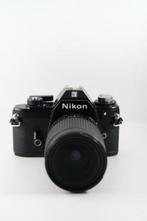 Nikon EM + Nikon 28-80 f4 Analoge camera, Audio, Tv en Foto, Fotocamera's Analoog, Nieuw