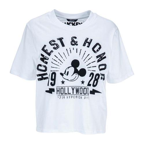 Princess goes Hollywood • wit t-shirt Mickey • 36, Kleding | Dames, Tops, Wit, Nieuw, Maat 36 (S), Verzenden