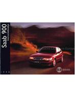1998 SAAB 900 INSTRUCTIEBOEKJE NEDERLANDS, Auto diversen, Handleidingen en Instructieboekjes