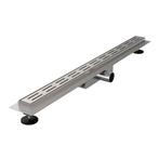 Douchegoot Brauer Small 80x5 cm RVS Vloerflens Inclusief, Ophalen of Verzenden, Nieuw, Douche