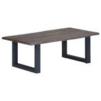 vidaXL Salontafel met natuurlijke randen 115x60x40 cm, Huis en Inrichting, Tafels | Salontafels, 100 tot 150 cm, Verzenden, Nieuw