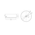 Waskom AquaSplash Industrial 40 cm met PVD Coating, Doe-het-zelf en Verbouw, Sanitair, Ophalen of Verzenden, Nieuw
