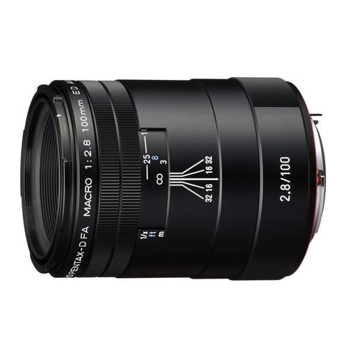 Pentax HD DFA 100mm f/2.8 Macro K-mount objectief Zwart, Audio, Tv en Foto, Fotografie | Lenzen en Objectieven, Macrolens, Gebruikt