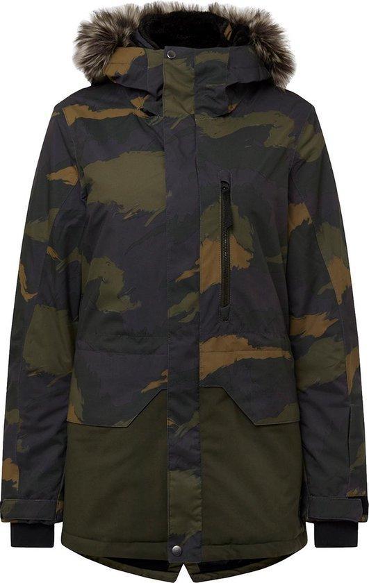 ONeill Zeolite Jacket - XS - Dames Ski jas - Green Aop, Kleding | Dames, Jassen | Winter, Verzenden