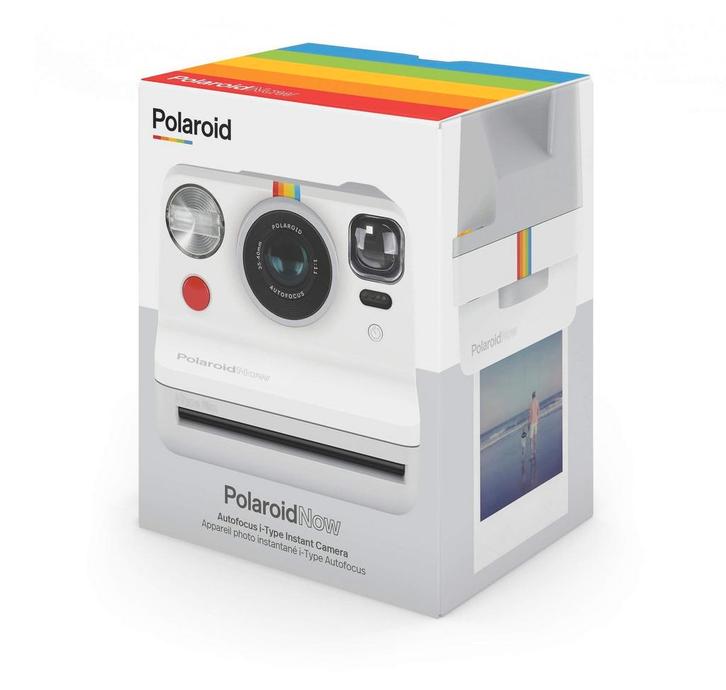 Polaroid Now i-Type Instant Camera - Wit (In doos), Audio, Tv en Foto, Fotocamera's Analoog, Zo goed als nieuw, Verzenden