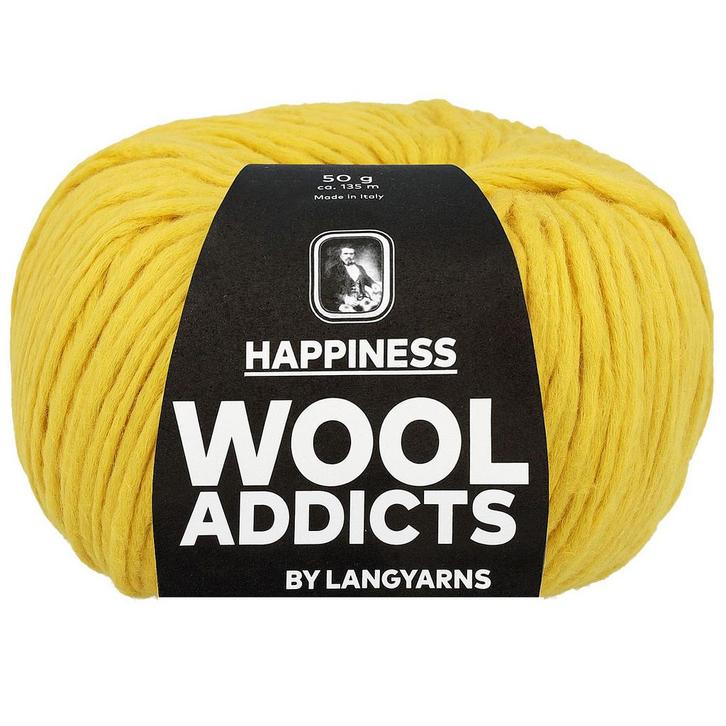 WoolAddicts Happiness - 50 okergeel - Katoen Garen, Hobby en Vrije tijd, Breien en Haken, Ophalen of Verzenden