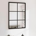 Wandspiegel 60x40 Zwart | Retourtje | Tijdloos Design, Huis en Inrichting, Minder dan 50 cm, Nieuw, Ophalen of Verzenden, Minder dan 100 cm